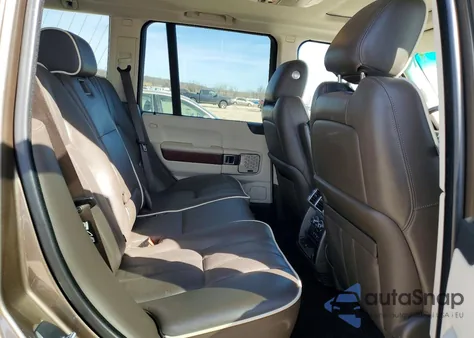 2011 Land Rover Range Rover Hse Luxury from USA, damaged, VIN SALMF1E48BA353027